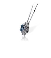 Halskette Nardelli Gioielli Dame in Gold Zaffiro blu 0.42 Ct EL0871Z - EL0871Z